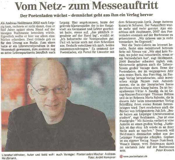 Leipziger Volkszeitung 23.03.2007
